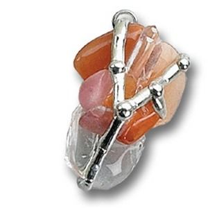 LIBRA Handmade Crystal Amulet Pendant Necklace